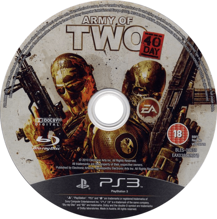 Army of Two: The 40th Day – PlayStation 3 (PS3) - for just $11.99! 