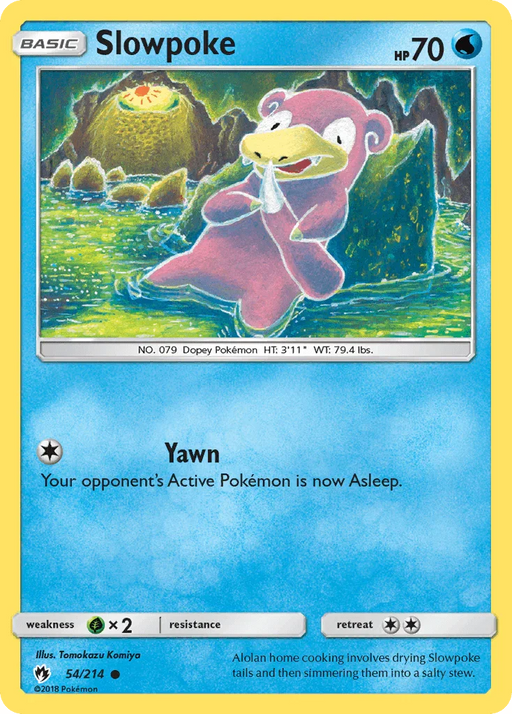 Slowpoke (54/214) [Sun & Moon: Lost Thunder] - for just $1.50! 