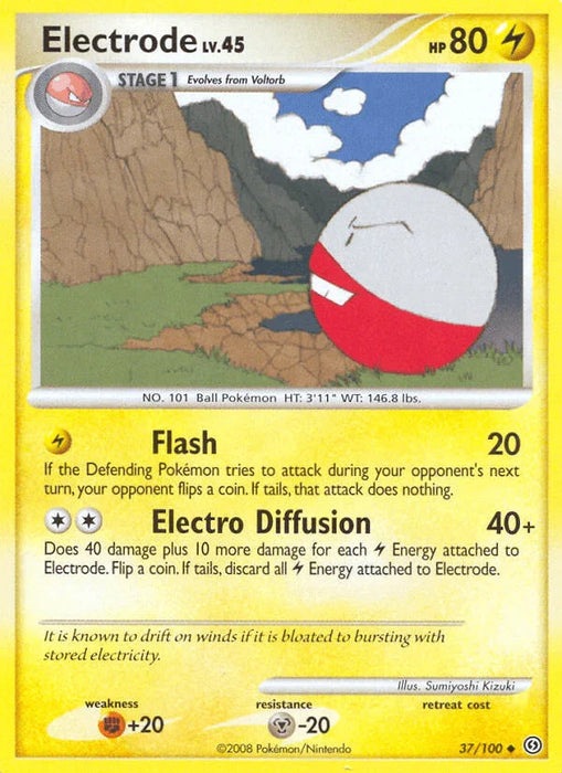 Electrode (37/100) [Diamond & Pearl: Stormfront] - for just $0.20! 