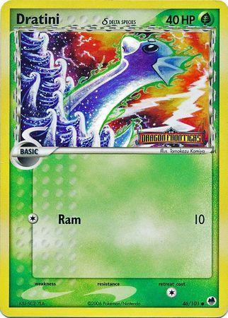 Dratini (46/101) (Delta Species) (Stamped) [EX: Dragon Frontiers] - for just $15.45! 