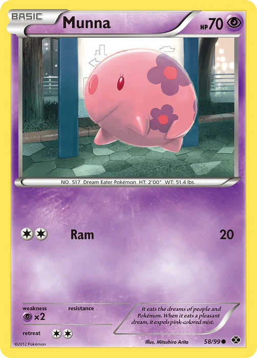 Munna (58/99) [Black & White: Next Destinies] - for just $0.10! 