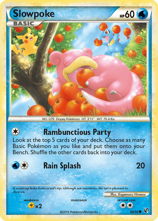 Slowpoke (66/90) [HeartGold & SoulSilver: Undaunted] - for just $9.90! 