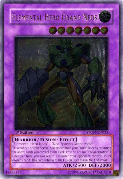 Elemental Hero Grand Neos [STON-EN035] Ultimate Rare - for just $24! 