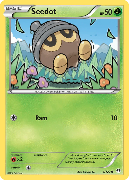 Seedot (4/122) [XY: BREAKpoint] - for just $0.10! 