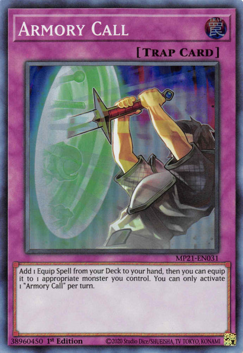 Armory Call [MP21-EN031] Super Rare - for just $0.10! 