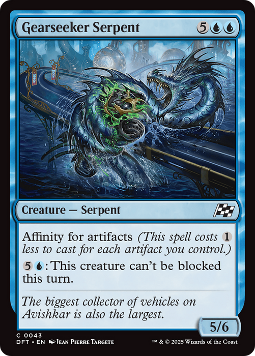 Gearseeker Serpent (DFT-043) - Aetherdrift Foil - for just $0.06! 