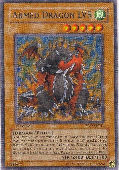 Armed Dragon LV5 [SOD-EN014] Rare - for just $0.30! 