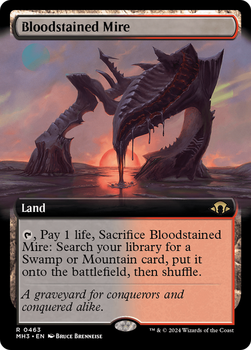 Bloodstained Mire (Extended Art) (MH3-463) - Modern Horizons 3: (Extended Art) - for just $6.30! 