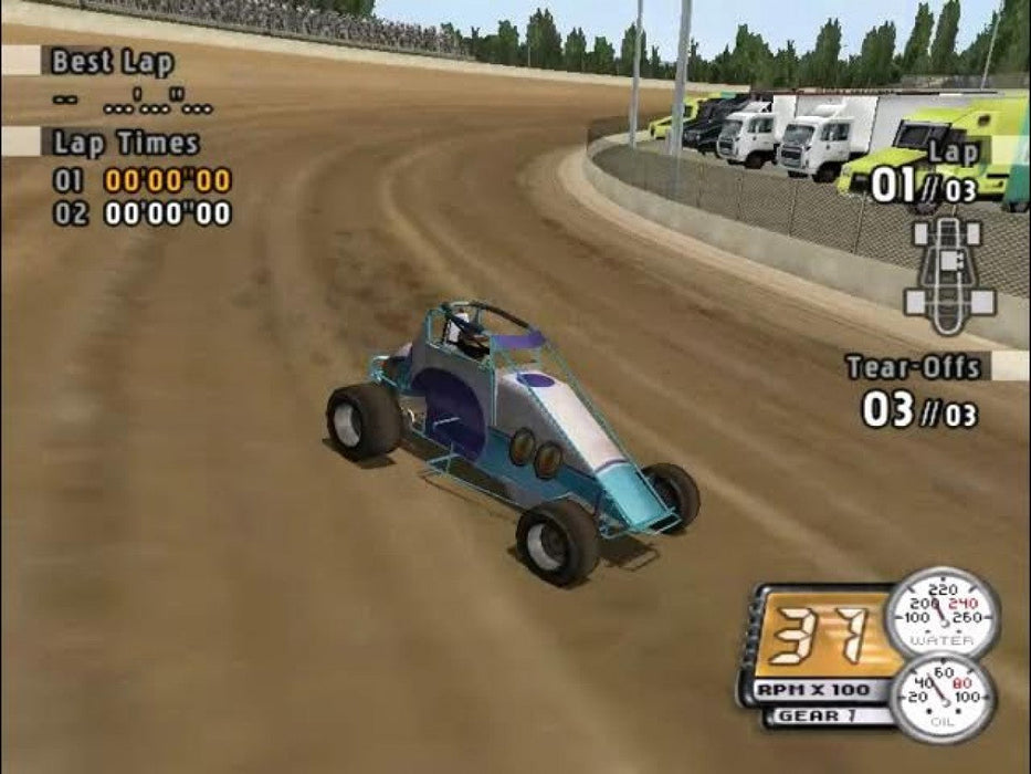 Sprint Cars 2: Showdown at Eldora – PlayStation 2 (PS2) - for just $0! 