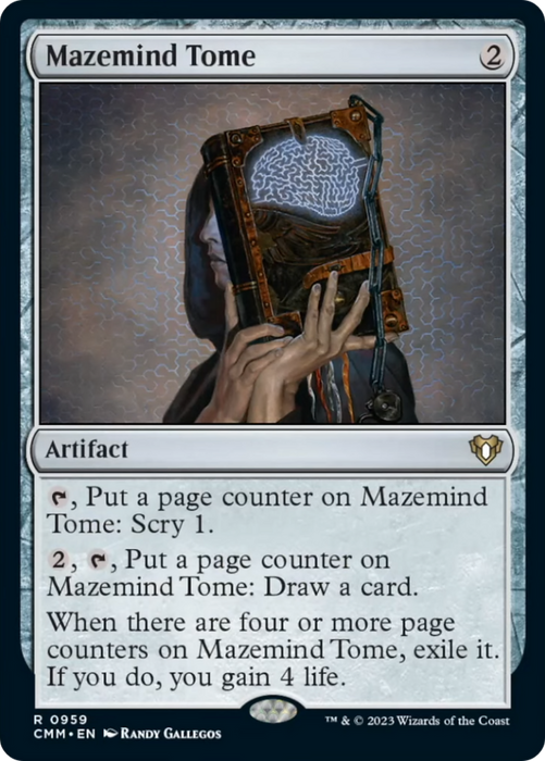 Mazemind Tome [Commander Masters] - Just $0.03! Shop now at Retro Gaming of Denver