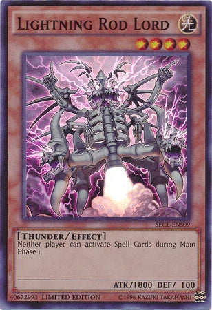 Lightning Rod Lord [SECE-ENS09] Super Rare - for just $0.25! 