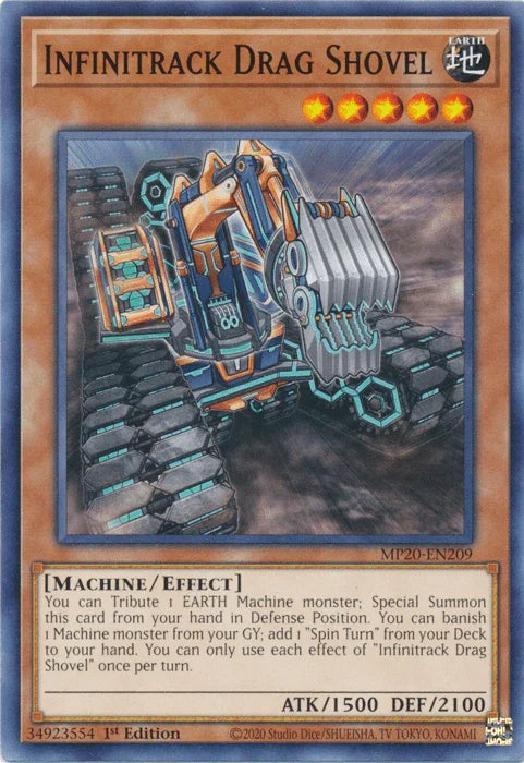 Infinitrack Drag Shovel [MP20-EN209] Common - for just $0.10! 
