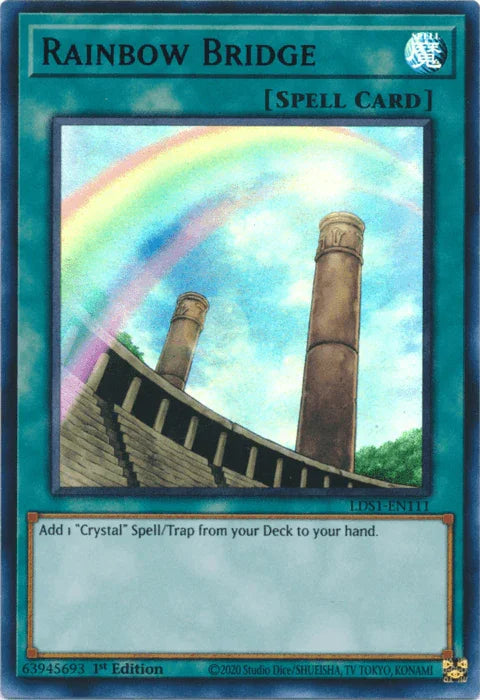 Rainbow Bridge (Purple) [LDS1-EN111] Ultra Rare - for just $0.20! 