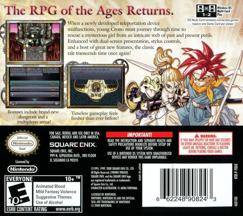 Chrono Trigger – Nintendo DS (DS) - for just $99.99! 