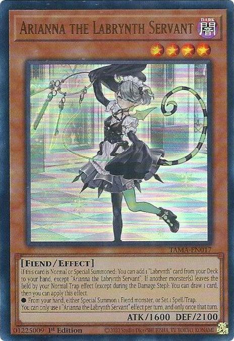 Arianna the Labrynth Servant [TAMA-EN017] Ultra Rare - for just $1.25! 