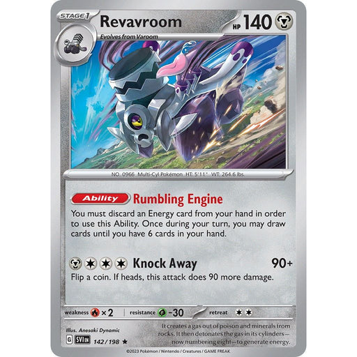 Revavroom (142/198) (Theme Deck Exclusive) [Scarlet & Violet: Base Set] - Just $0.05! Shop now at Retro Gaming of Denver