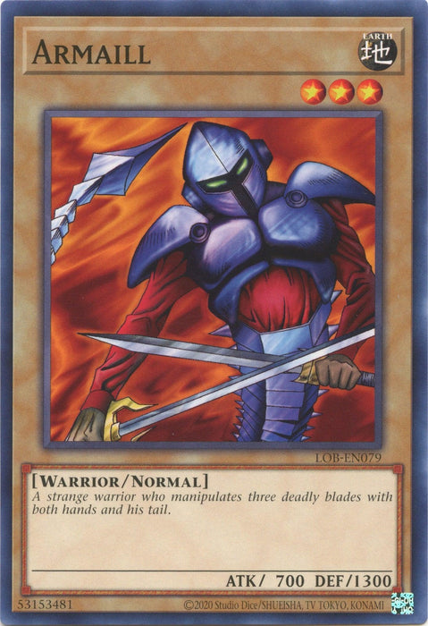 Armaill (25th Anniversary) [LOB-EN079] Common - for just $0.10! 