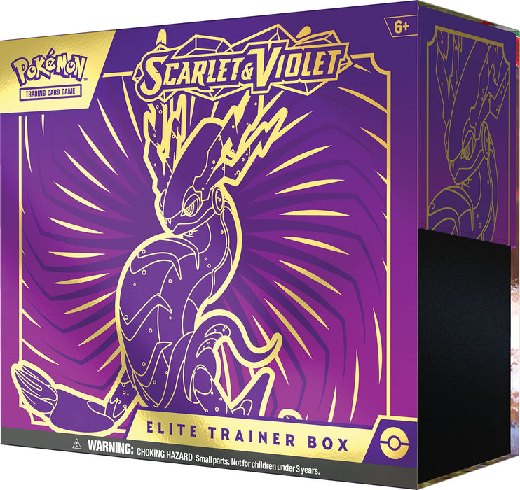 Pokemon Scarlet & Violet Elite Trainer Box - Miraidon Purple - Premium Novelties & Gifts - Just $55.95! Shop now at Retro Gaming of Denver