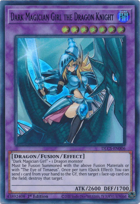 Dark Magician Girl the Dragon Knight (Purple) [DLCS-EN006] Ultra Rare - for just $1.75! 
