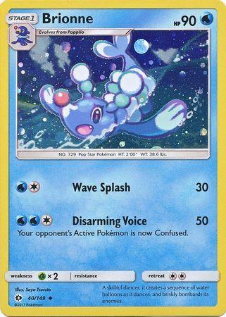 Brionne (40/149) (Cosmos Holo) [Sun & Moon: Base Set] - for just $2.15! 