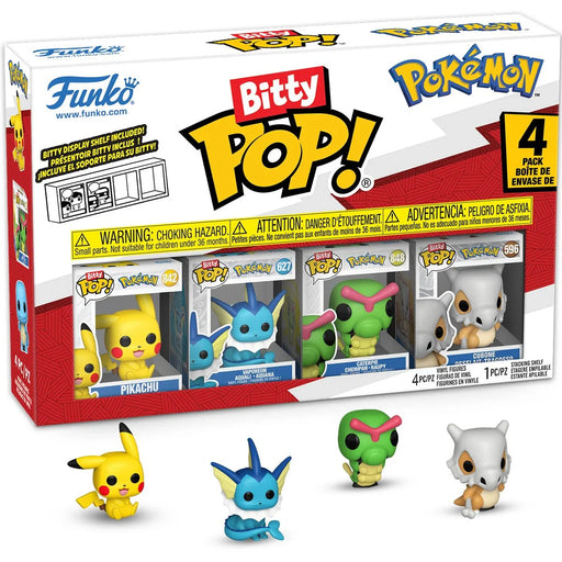 Pokemon Pikachu Funko Bitty Pop! Mini-Figure 4-Pack - for just $11.95! 