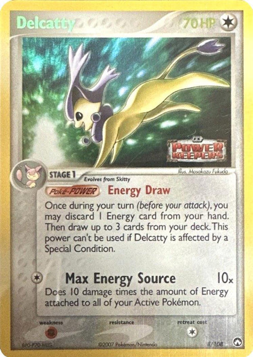 Delcatty (8/108) (Stamped) [EX: Power Keepers] - for just $11.70! 