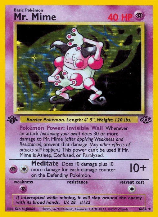 Mr. Mime (6/64) [Jungle 1st Edition] - for just $39.15! 