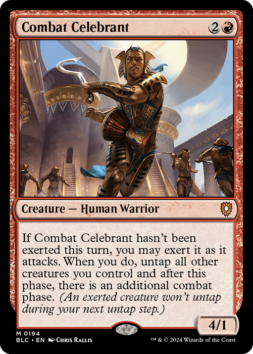 Combat Celebrant (BLC-194) - Bloomburrow Commander - for just $0.26! 