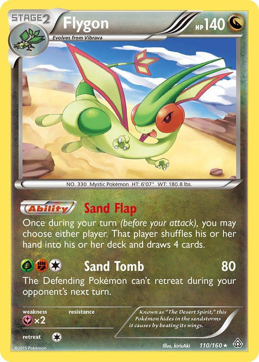 Flygon (110/160) (Cosmos Holo) (Blister Exclusive) [XY: Primal Clash] - for just $7.80! 