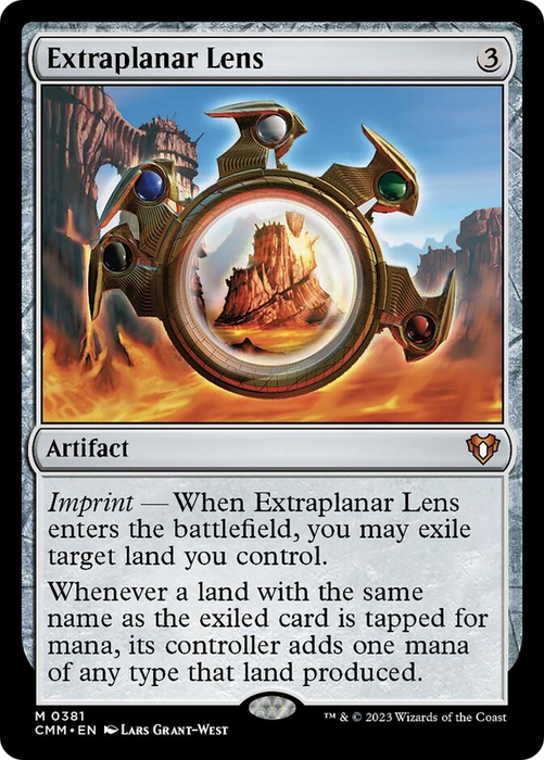 Extraplanar Lens [Commander Masters] - Just $2.35! Shop now at Retro Gaming of Denver