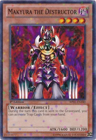 Makyura the Destructor [BP01-EN180] Starfoil Rare - for just $0.10! 