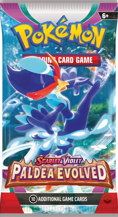 Scarlet & Violet: Paldea Evolved - Booster Pack - for just $9.95! 