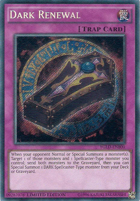Dark Renewal [YGLD-ENB00] Secret Rare - for just $0.30! 