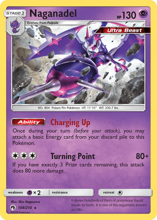 Naganadel (108/214) [Sun & Moon: Lost Thunder] - for just $1.55! 