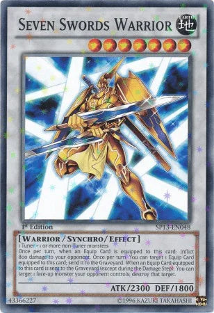 Seven Swords Warrior [SP13-EN048] Starfoil Rare - for just $0.25! 