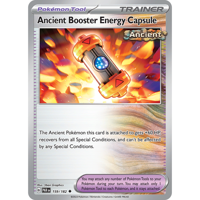 Ancient Booster Energy Capsule (159/182) [Scarlet & Violet: Paradox Rift] - Just $0.05! Shop now at Retro Gaming of Denver