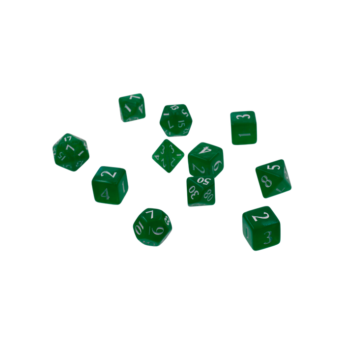 Ultra PRO: 11-Dice Set - Eclipse (Forest Green) - Just $9.95! Shop now at Retro Gaming of Denver