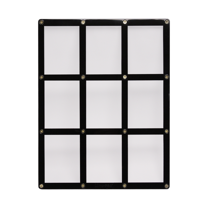 Ultra PRO: Screwdown Holder - Black Frame (9-Card) - for just $0! 