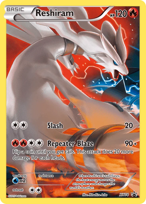 Reshiram (XY74) [XY: Black Star Promos] - for just $23.75! 