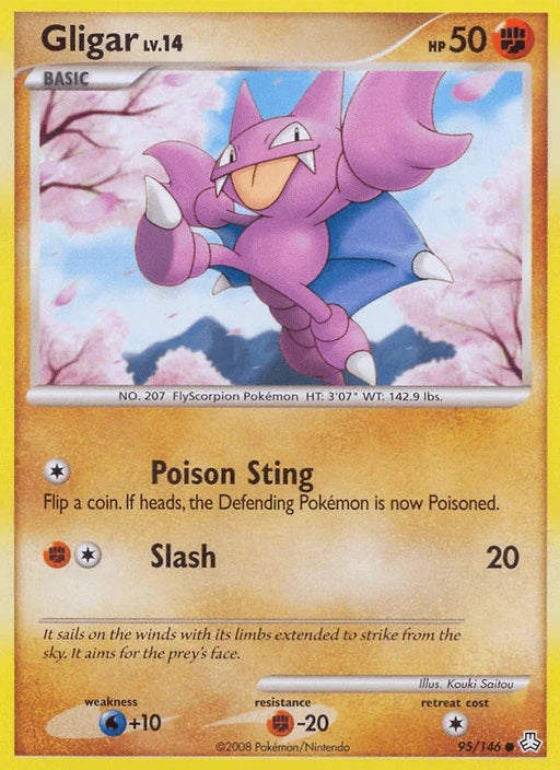 Gligar (95/146) [Diamond & Pearl: Legends Awakened] - for just $0.30! 