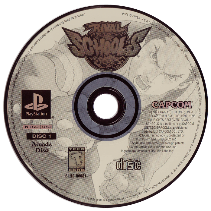 Rival Schools – PlayStation 1 (PS1) - for just $0! 