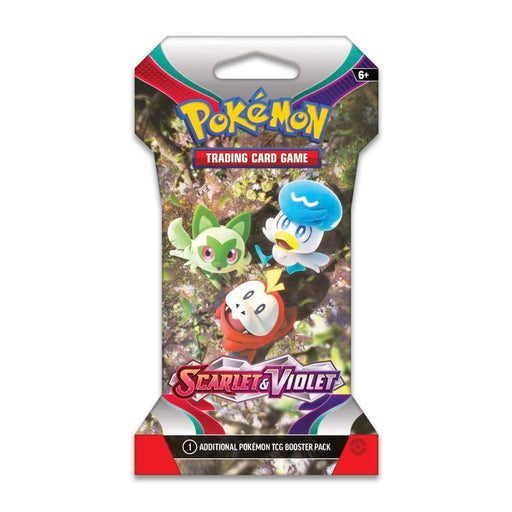 Scarlet & Violet - Sleeved Booster Pack - for just $6! 