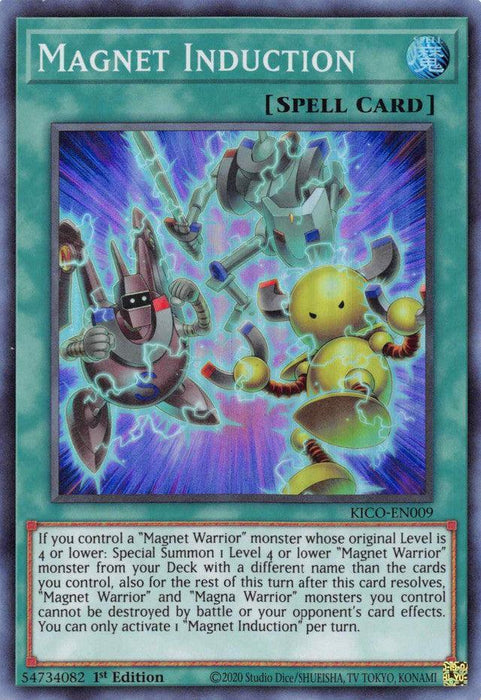Magnet Induction (Super Rare) [KICO-EN009] Super Rare - for just $0.60! 