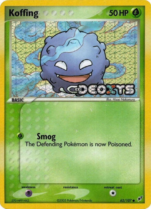 Koffing (62/107) (Stamped) [EX: Deoxys] - for just $6.20! 