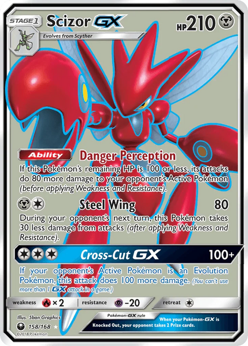 Scizor GX (158/168) [Sun & Moon: Celestial Storm] - for just $12.15! 