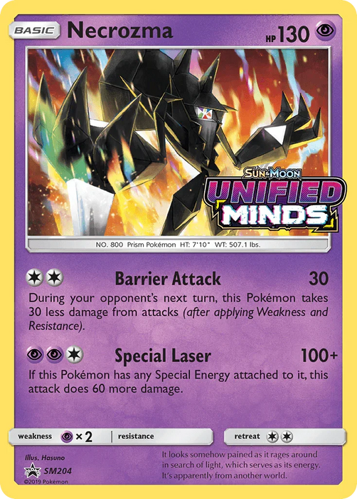 Necrozma (SM204) [Sun & Moon: Black Star Promos] - for just $2.85! 