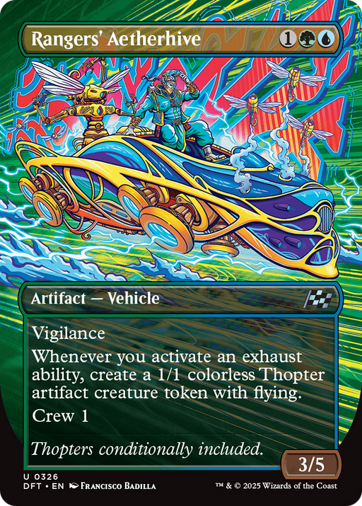 Rangers' Aetherhive (DFT-326) - Aetherdrift (Borderless) Foil - for just $0.05! 