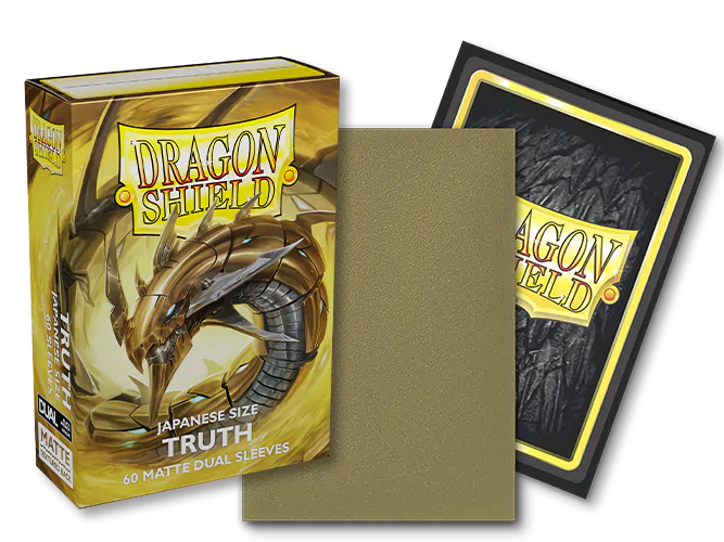 Dragon Shield: Japanese Size 60ct Art Sleeves - Truth (Dual Matte) - Just $6.95! Shop now at Retro Gaming of Denver