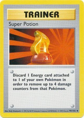 Super Potion (90/102) [Base Set Shadowless Unlimited] - for just $0.65! 