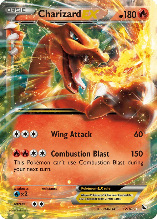 Charizard EX (12/106) [XY: Flashfire] - for just $6.85! 
